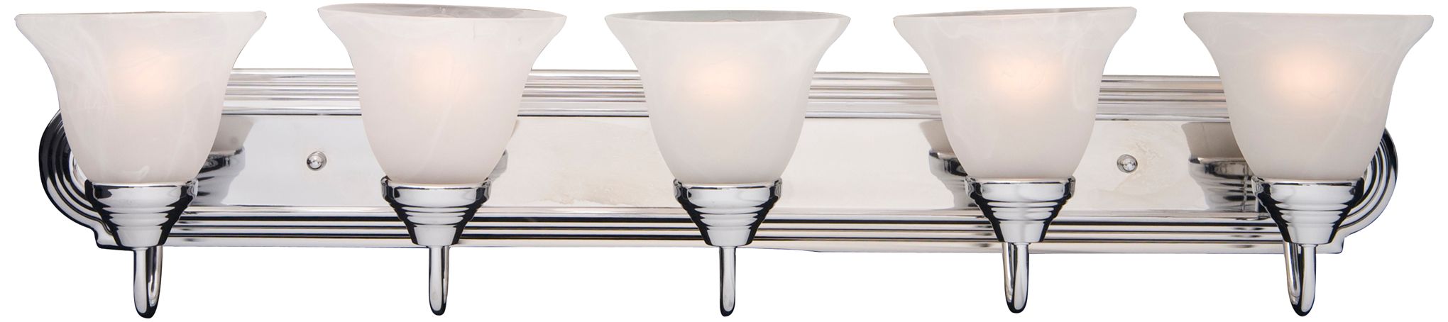 Essentials 5-Light Bath Vanity - Polished Chrome