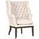 Essentials Chalet Bisque French Linen Club Chair