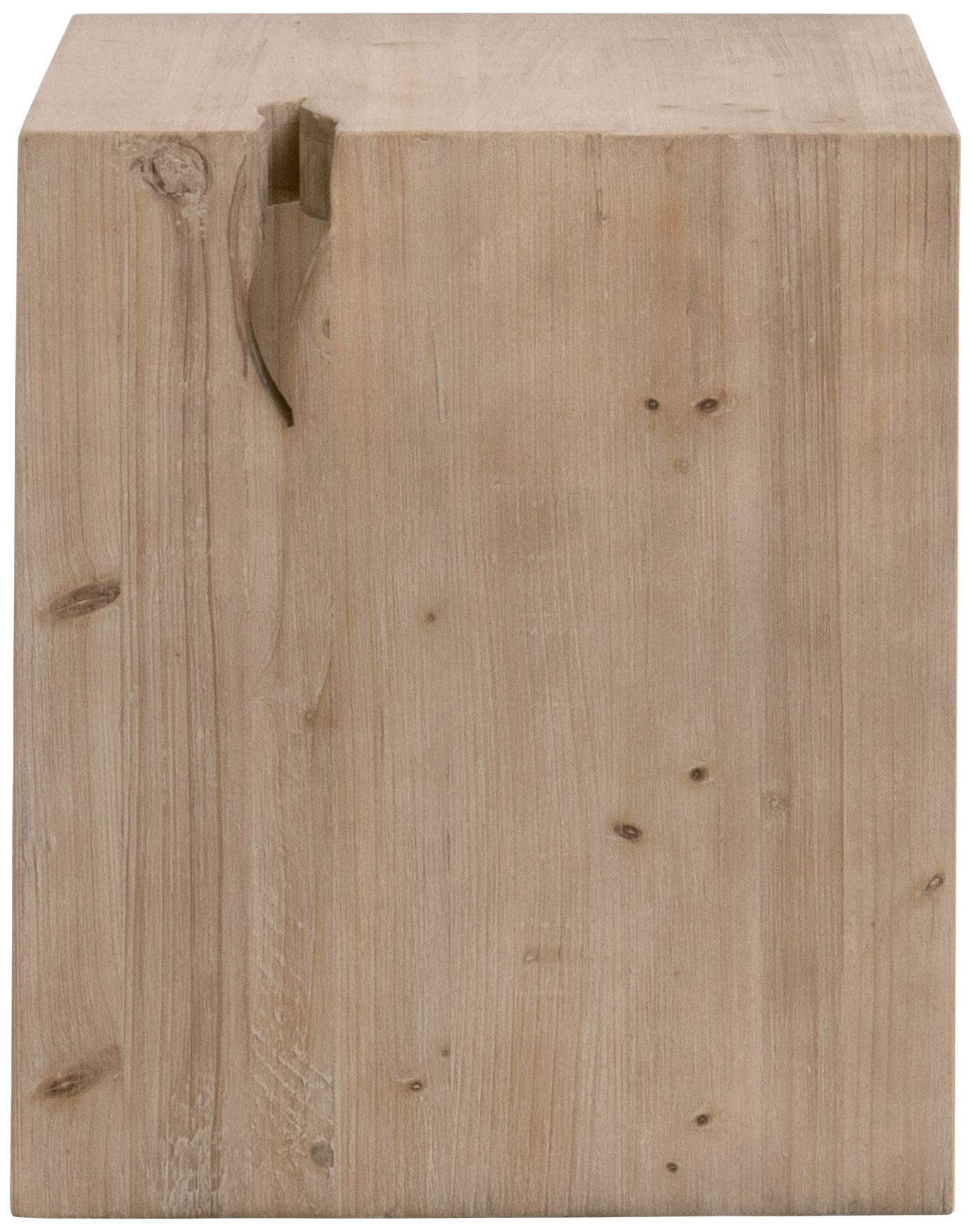 Image 6 Essentials for Living Reed 24" Wide Smoke Gray Pine Wood End Table more views