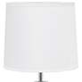 3_Essentix 14 1/4" High Coastal Blue Ceramic Accent Table Lamp more views