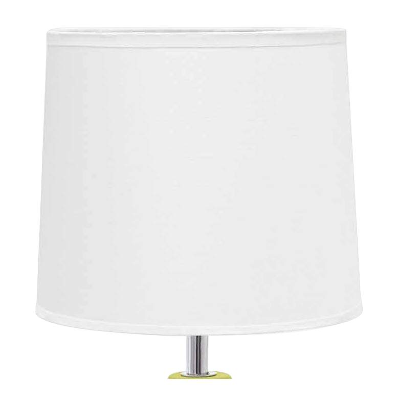 Image 3 Essentix 14 1/4" High Green Ceramic Accent Table Desk Lamp more views