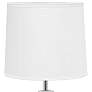 3_Essentix 14 1/4" High White Ceramic Accent Table Desk Lamp more views
