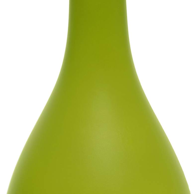 Image 5 Essentix 18 1/2" High Green Ceramic Accent Table Desk Lamp more views