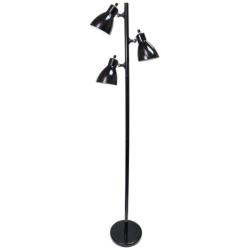 Essentix 64&quot; High 3-Light Adjustable Modern Tree Floor Lamp