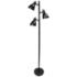 Essentix 64" High 3-Light Adjustable Modern Tree Floor Lamp