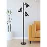 Essentix 64" High 3-Light Adjustable Modern Tree Floor Lamp