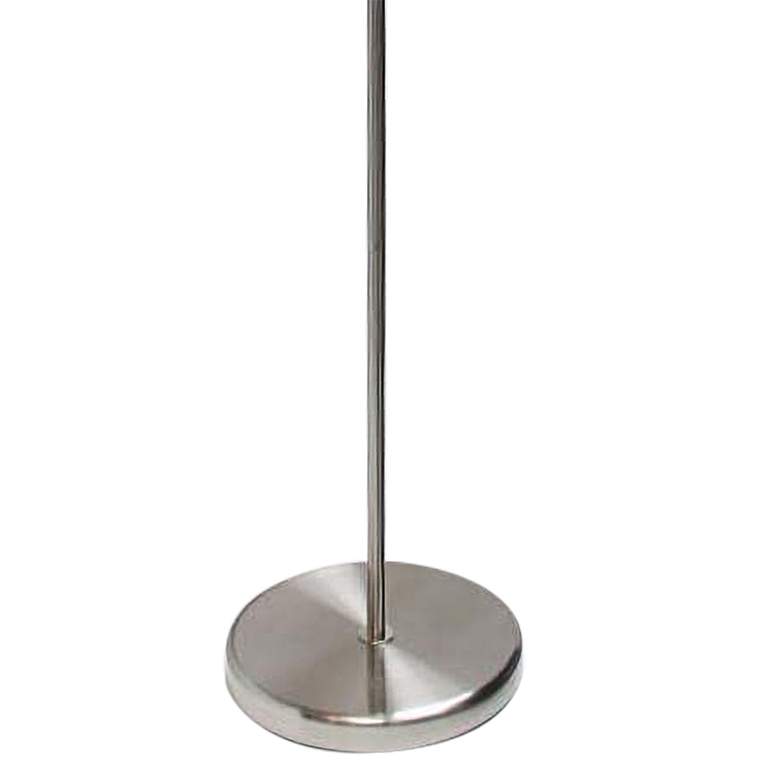 Image 5 Essentix 74 1/2 inch High Brushed Nickel 2-Light Torchiere Floor Lamp more views