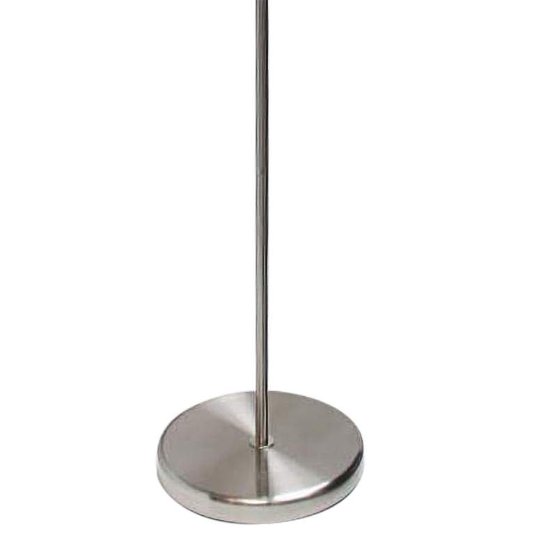 Image 5 Essentix 74 1/2" High Brushed Nickel 2-Light Torchiere Floor Lamp more views