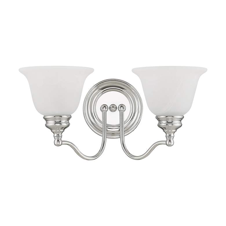 Image 3 Essex 15.25-in W 2-Light Chrome Arm Wall Sconce more views