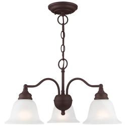 Essex 3-Light Convertible Chandelier/Ceiling Mount Fixture