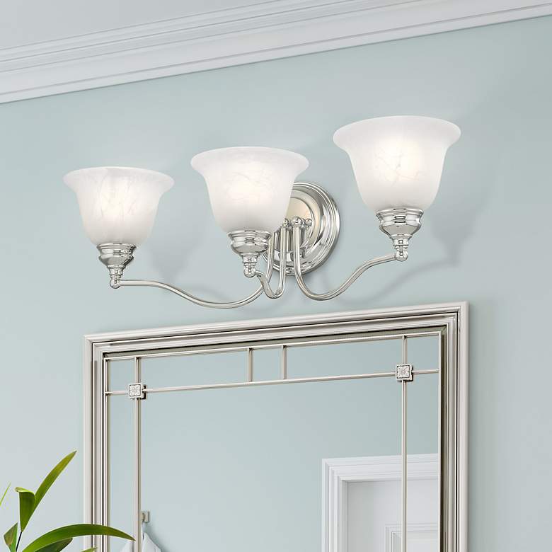 Image 1 Essex 3 Light Polished Chrome Bath Vanity
