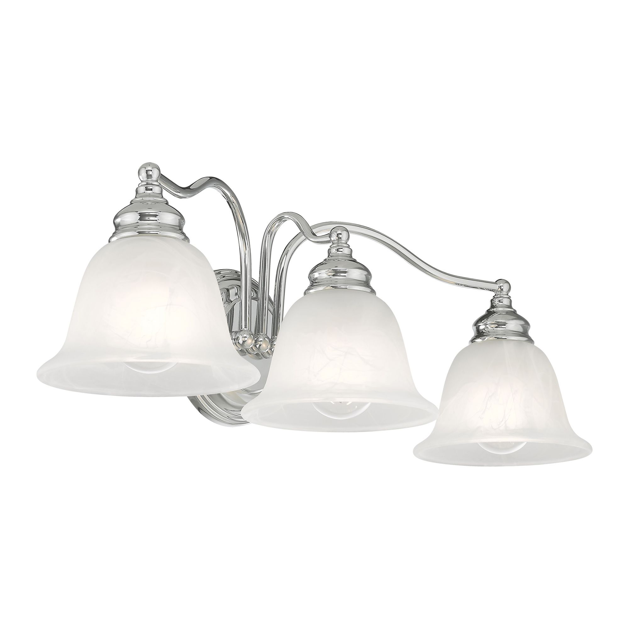 Essex 3 Light Polished Chrome Bath Vanity