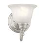 6_Essex 6.25-in W 1-Light Brushed Nickel Arm Wall Sconce more views