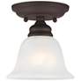 2_Essex 6 1/4" Wide Bronze Bell Ceiling Light