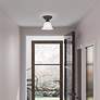 6_Essex 6 1/4" Wide Bronze Bell Ceiling Light more views