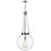Essex Beacon 18"W Polished Chrome Pendant Light with Clear Shade