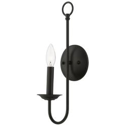 Estate 16" High Black Wall Sconce