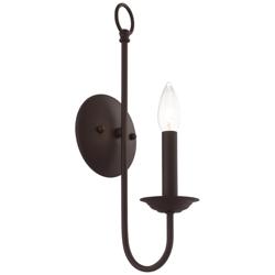 Estate 16&quot; High Bronze Wall Sconce