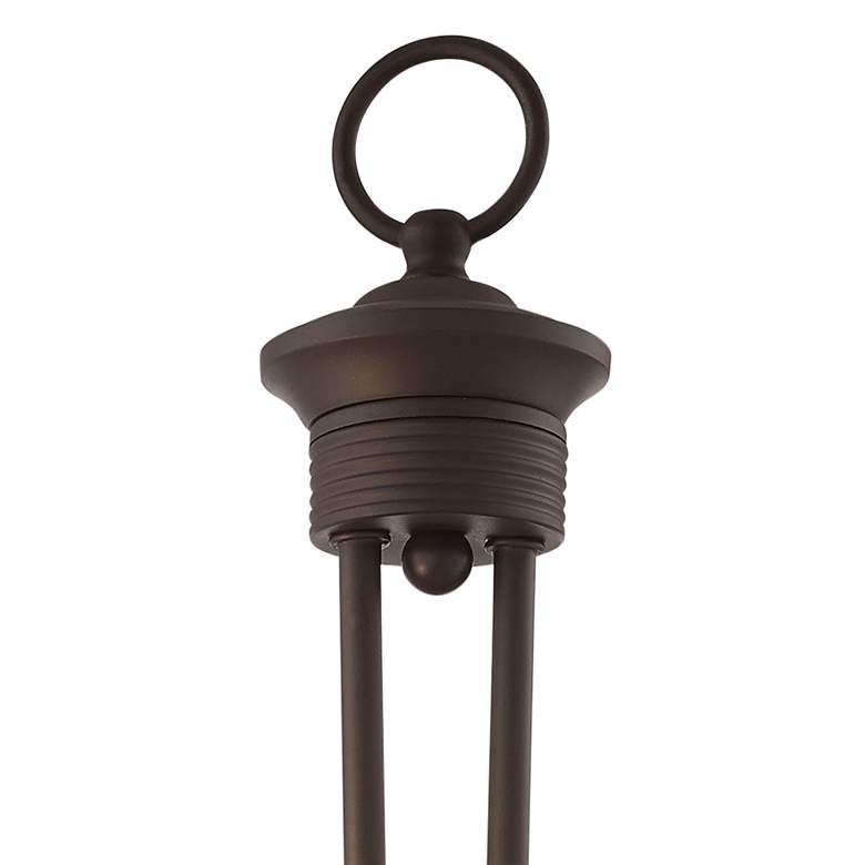 Image 3 Estate 17 1/4" High Bronze 2-Light Wall Sconce more views