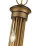7_Estate 42" Wide Antique Gold Leaf 21-Light Chandelier more views