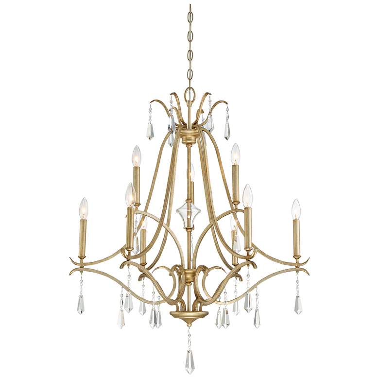 Image 1 Estate 9-Light Chandelier, Brio Gold