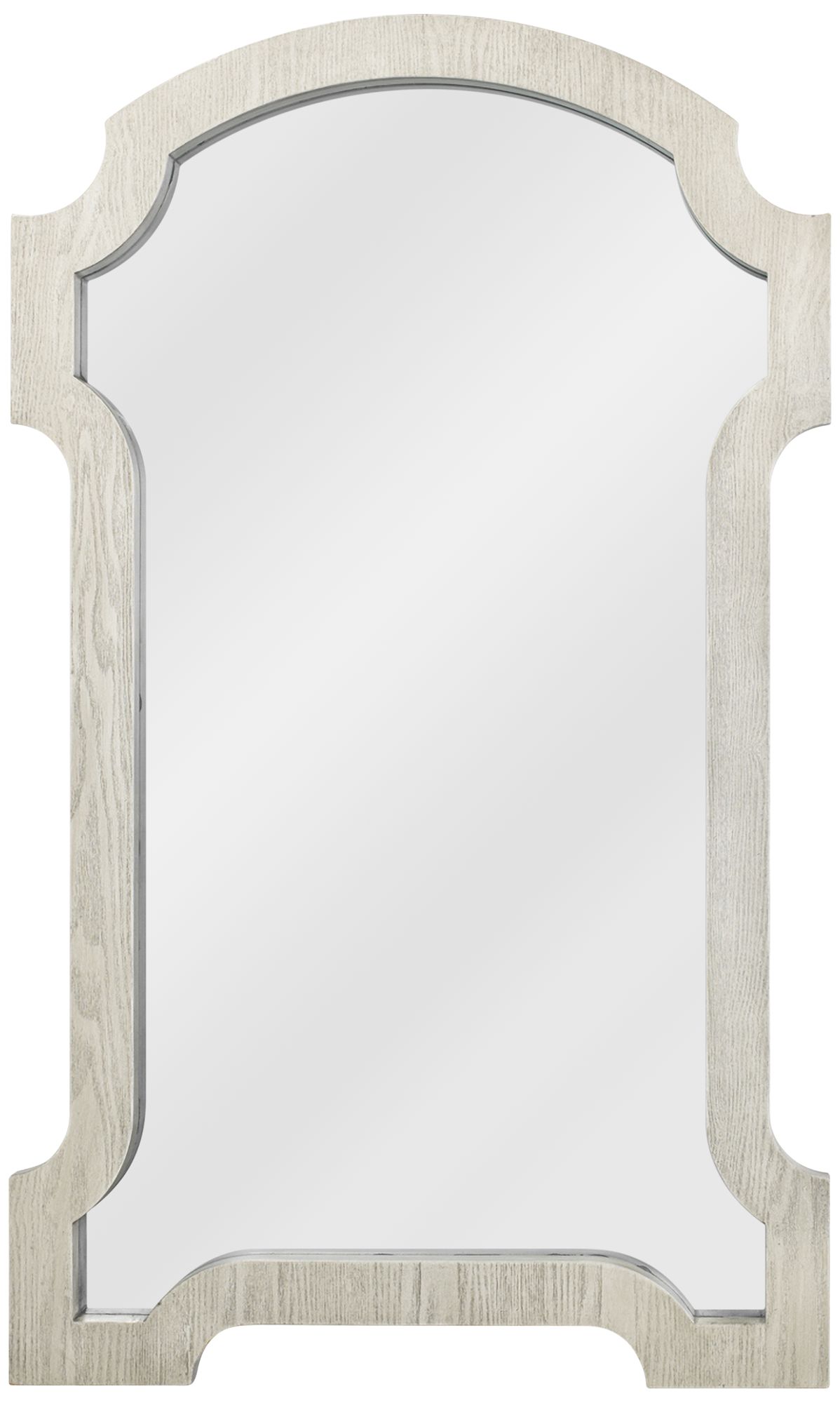 Estate Gray Washed Wood 28 3/4" x 47" Wall Mirror 67V54 Lamps Plus