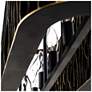 4_Estela 5-Lt Linear Pendant - Matte Black/French Gold more views