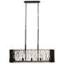 7_Estela 5-Lt Linear Pendant - Matte Black/French Gold more views