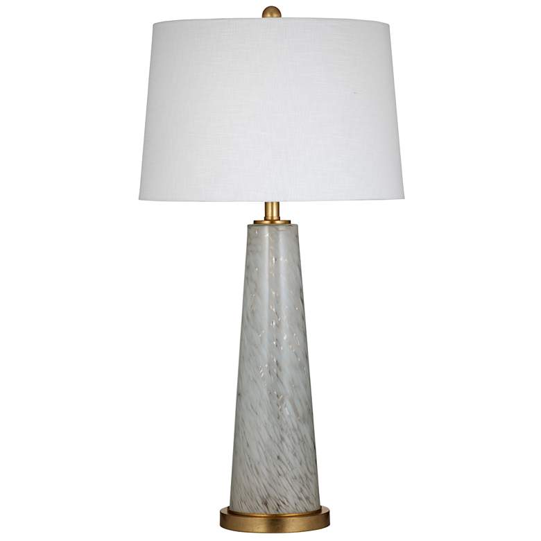 Image 1 Estella 32 inch Contemporary Styled White Table Lamp