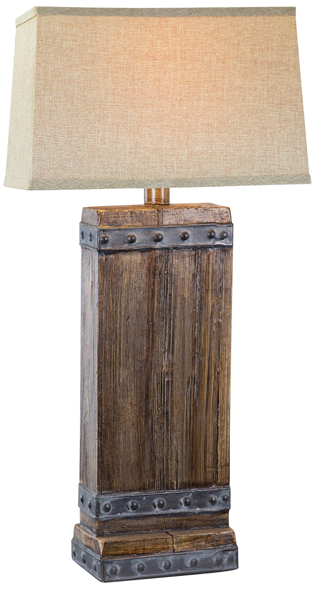 rustic farmhouse desk lamp