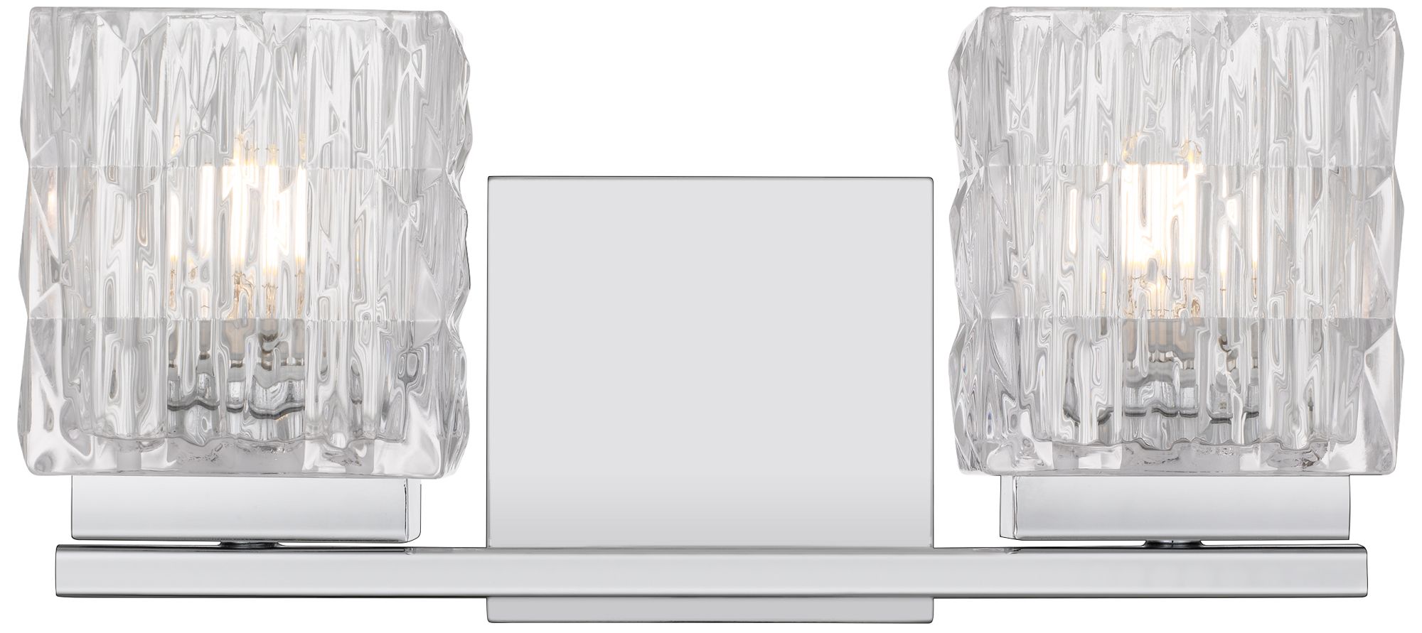 Image 4 Estelle 2-Light Polished Chrome Vanity Light more views