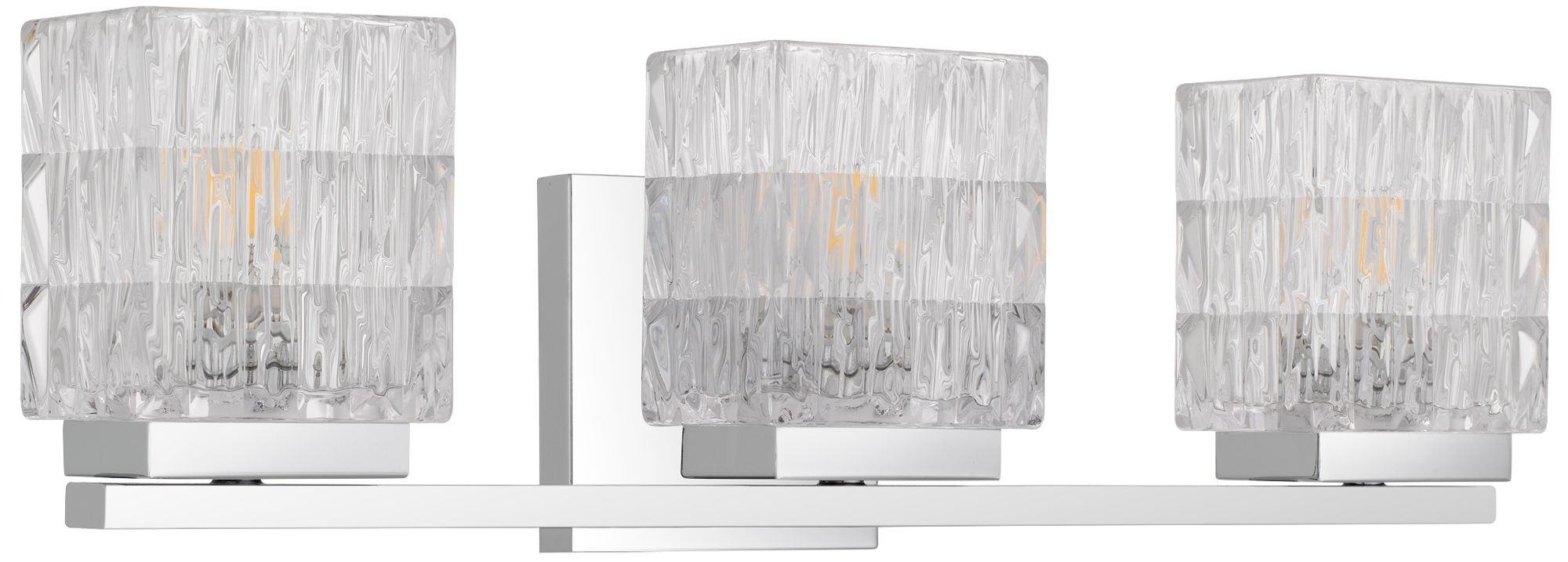 Image 3 Estelle 3-Light Polished Chrome Vanity Light more views