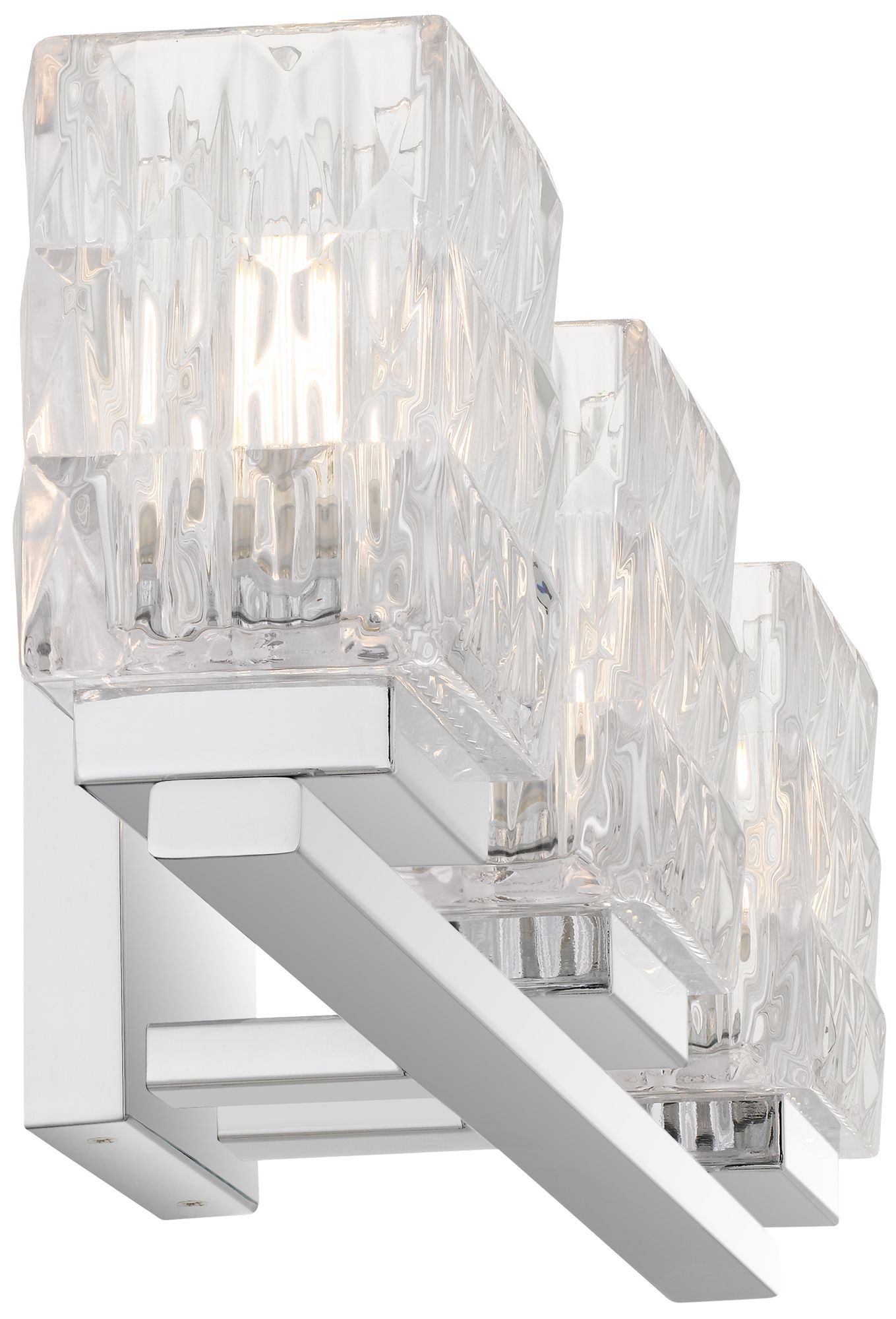 Image 5 Estelle 3-Light Polished Chrome Vanity Light more views