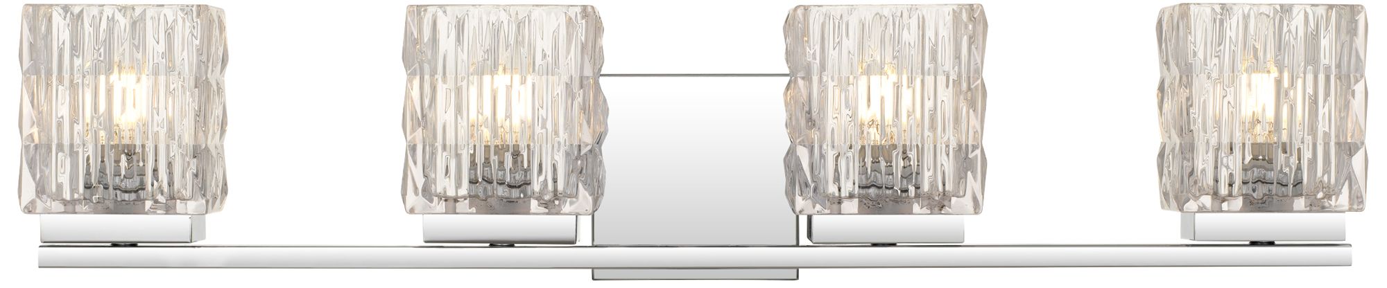 Image 4 Estelle 4-Light Polished Chrome Vanity Light more views