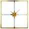 Esteri Gold 36" Square Acrylic Wall Clock