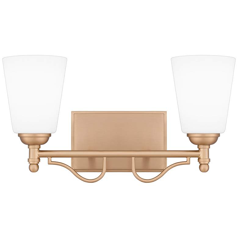 Image 2 Esther 2-Light Bronze Gold Bath Light