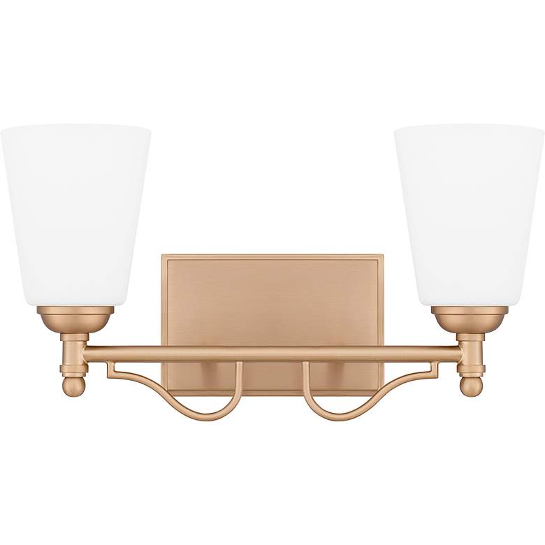 Image 3 Esther 2-Light Bronze Gold Bath Light more views
