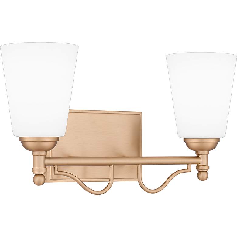 Image 4 Esther 2-Light Bronze Gold Bath Light more views