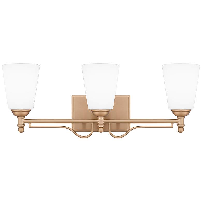 Image 2 Esther 3-Light Bronze Gold Bath Light
