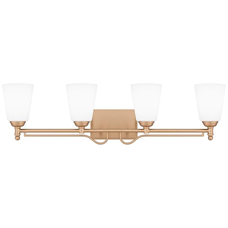 Image 2 Esther 4-Light Bronze Gold Bath Light