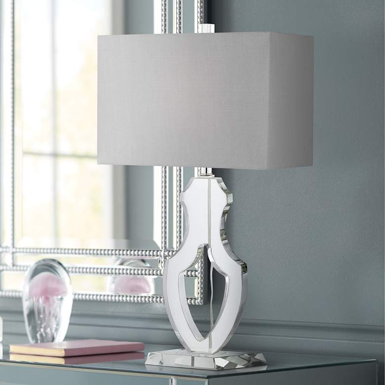 Image 1 Esther Clear Crystal Table Lamp