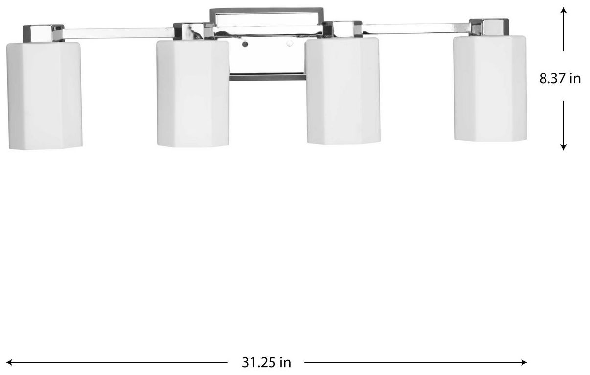 Image 4 Estrada Collection Four-Light Contemporary Bath & Vanity Light more views