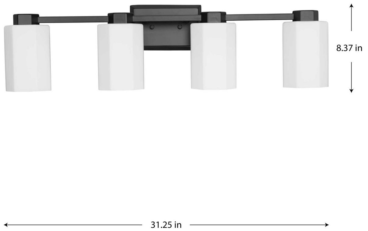 Image 4 Estrada Collection Four-Light Contemporary Bath & Vanity Light more views
