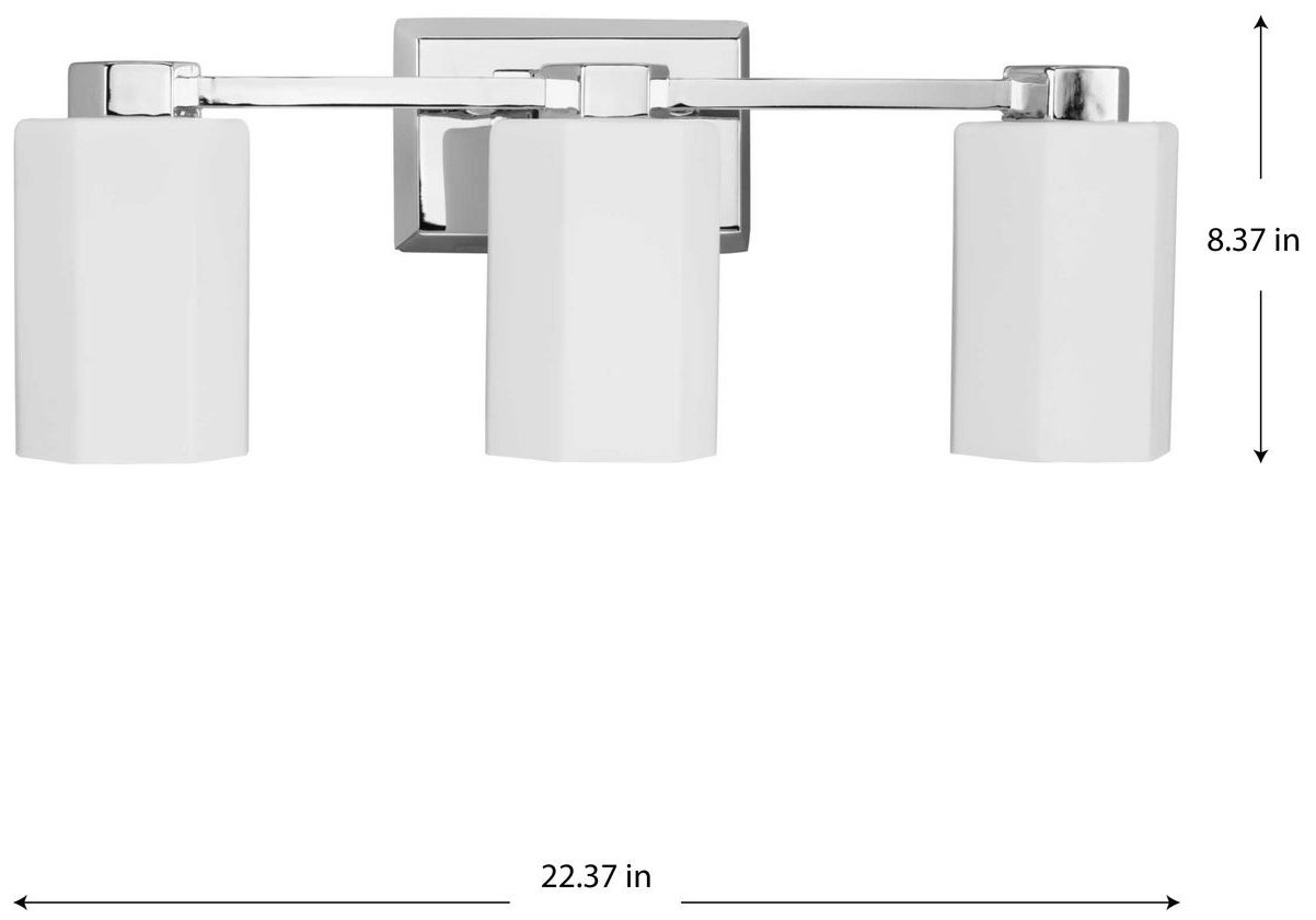 Image 4 Estrada Collection Three-Light Contemporary Bath & Vanity Light more views