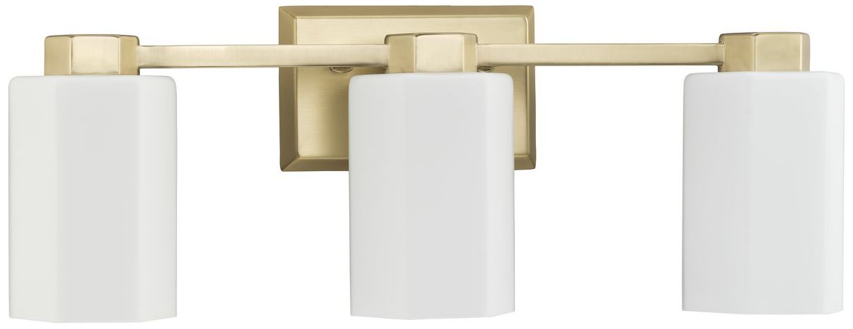 Estrada Collection Three-Light Contemporary Bath & Vanity Light