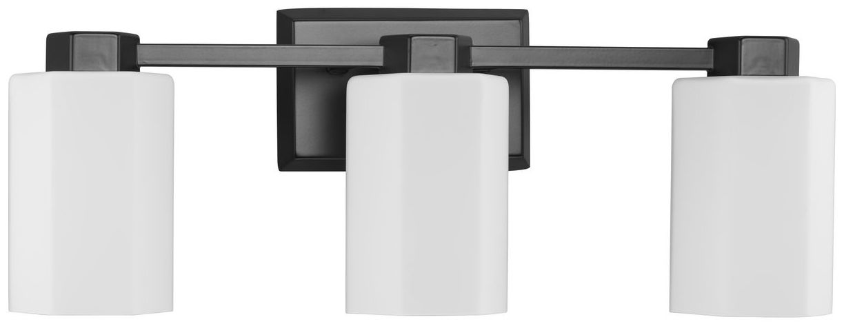 Estrada Collection Three-Light Contemporary Bath & Vanity Light