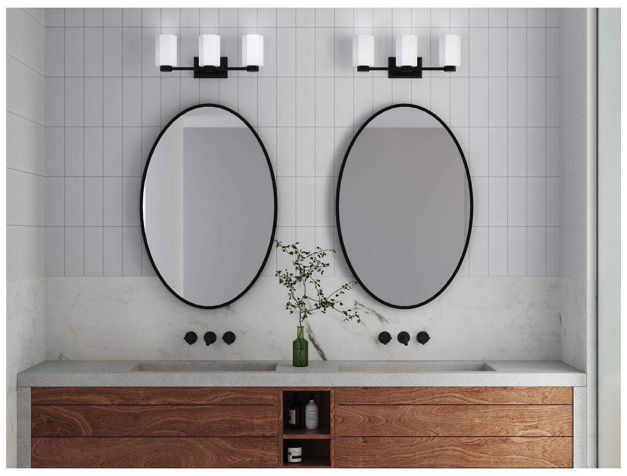 Image 2 Estrada Collection Three-Light Contemporary Bath & Vanity Light more views
