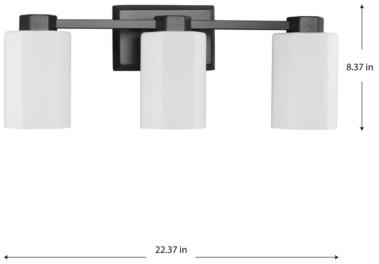 Image 4 Estrada Collection Three-Light Contemporary Bath & Vanity Light more views