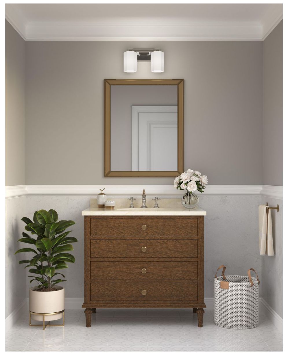 Image 2 Estrada Collection Two-Light Contemporary Bath & Vanity Light more views