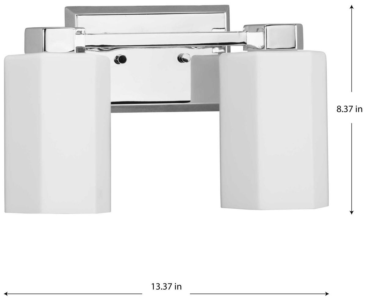 Image 4 Estrada Collection Two-Light Contemporary Bath & Vanity Light more views